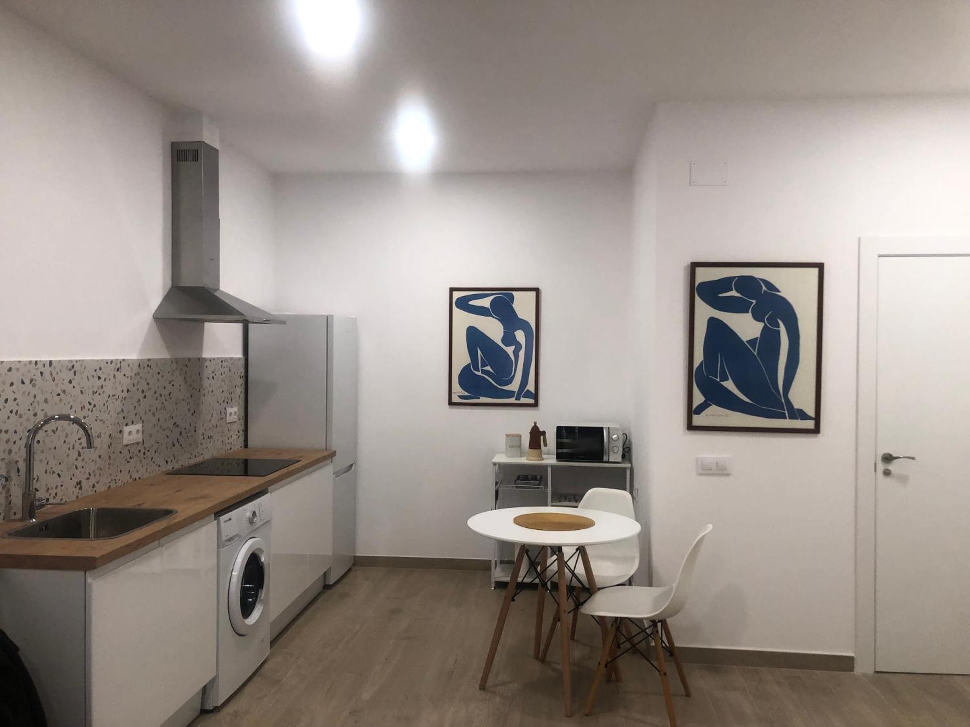 Estudio Playa De La Malvarrosa Valencia Apartment Luaran gambar